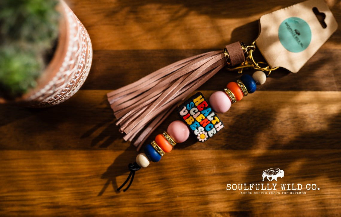 Wild Soul Keychain - "Health Science Vibes"