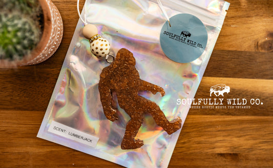 Soulful Air Freshener: Sasquatch Copper (Scent: Lumberjack)