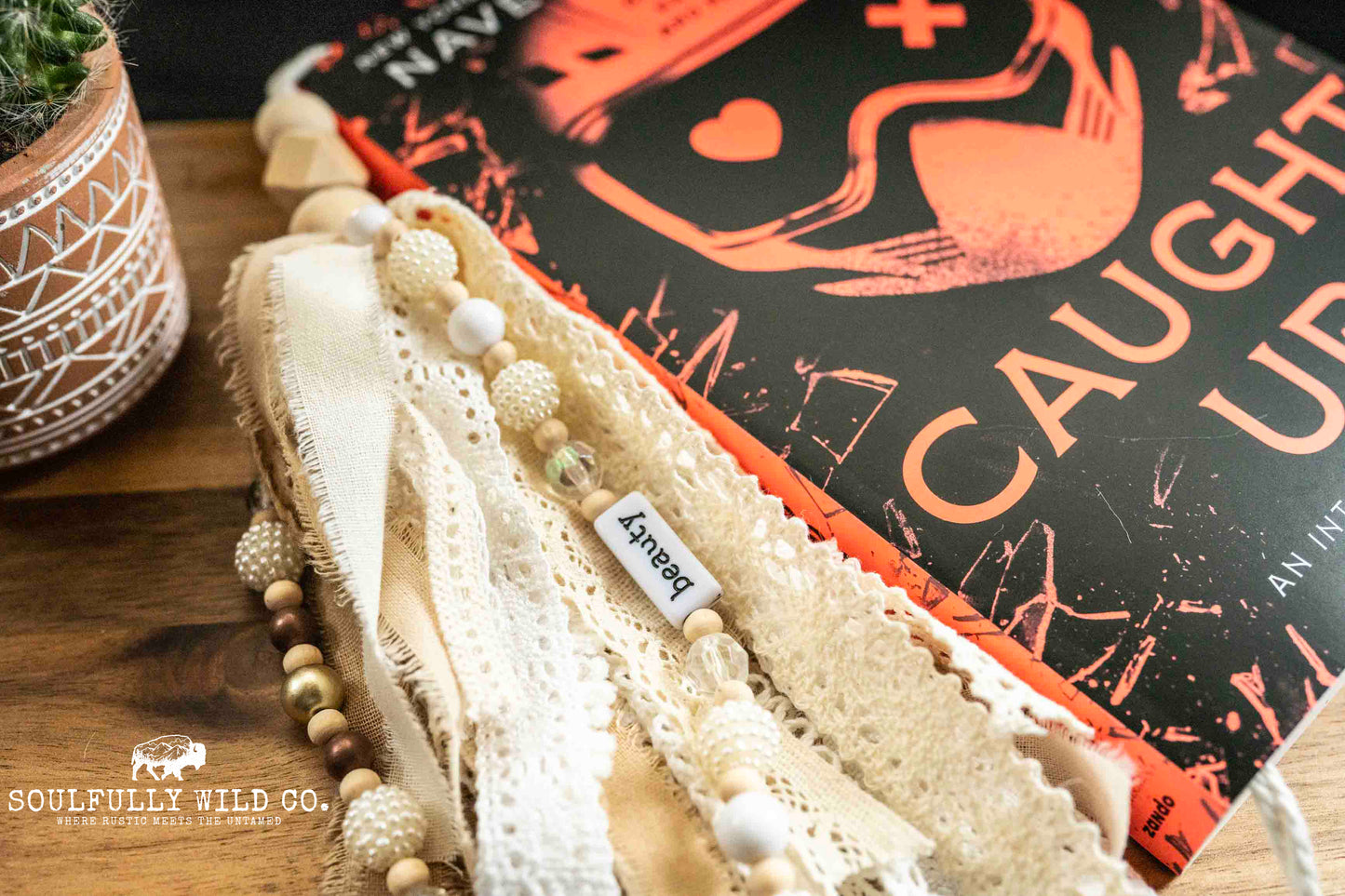 Soulful Bookmark Tassel - Boho & Neutral Colour "Beauty"