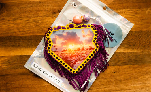 Soulful Air Freshener: Diamond - Sunset and Daisy's (Scent: Viva La Juicy)