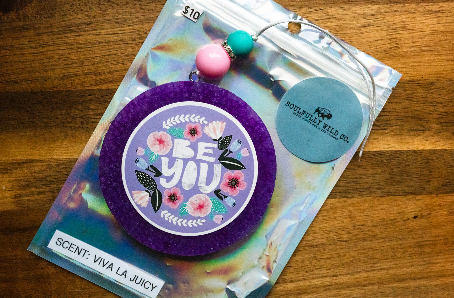 Soulful Air Freshener: "Be You" (Scent: Viva La Juicy)