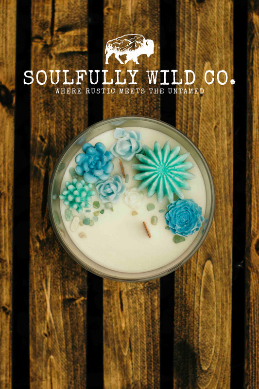 Soulful Handcrafted Soy Candles - Mahogany Coconut