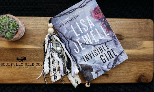 Soulful Bookmark Tassel Black & White "Dream"