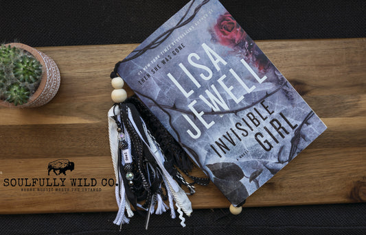 Soulful Bookmark Tassel Black & White "Feel"