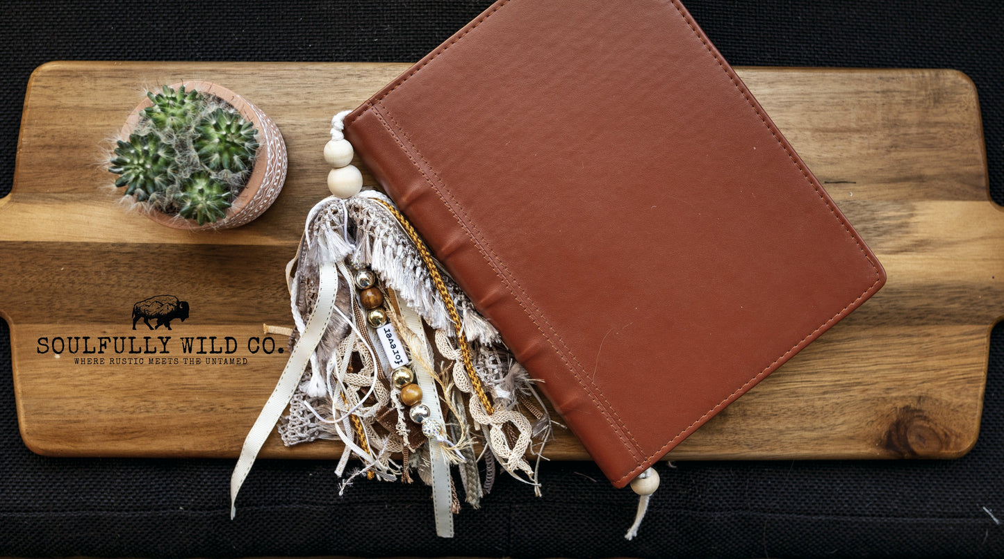 Soulful Bookmark Tassel Boho "Forever"
