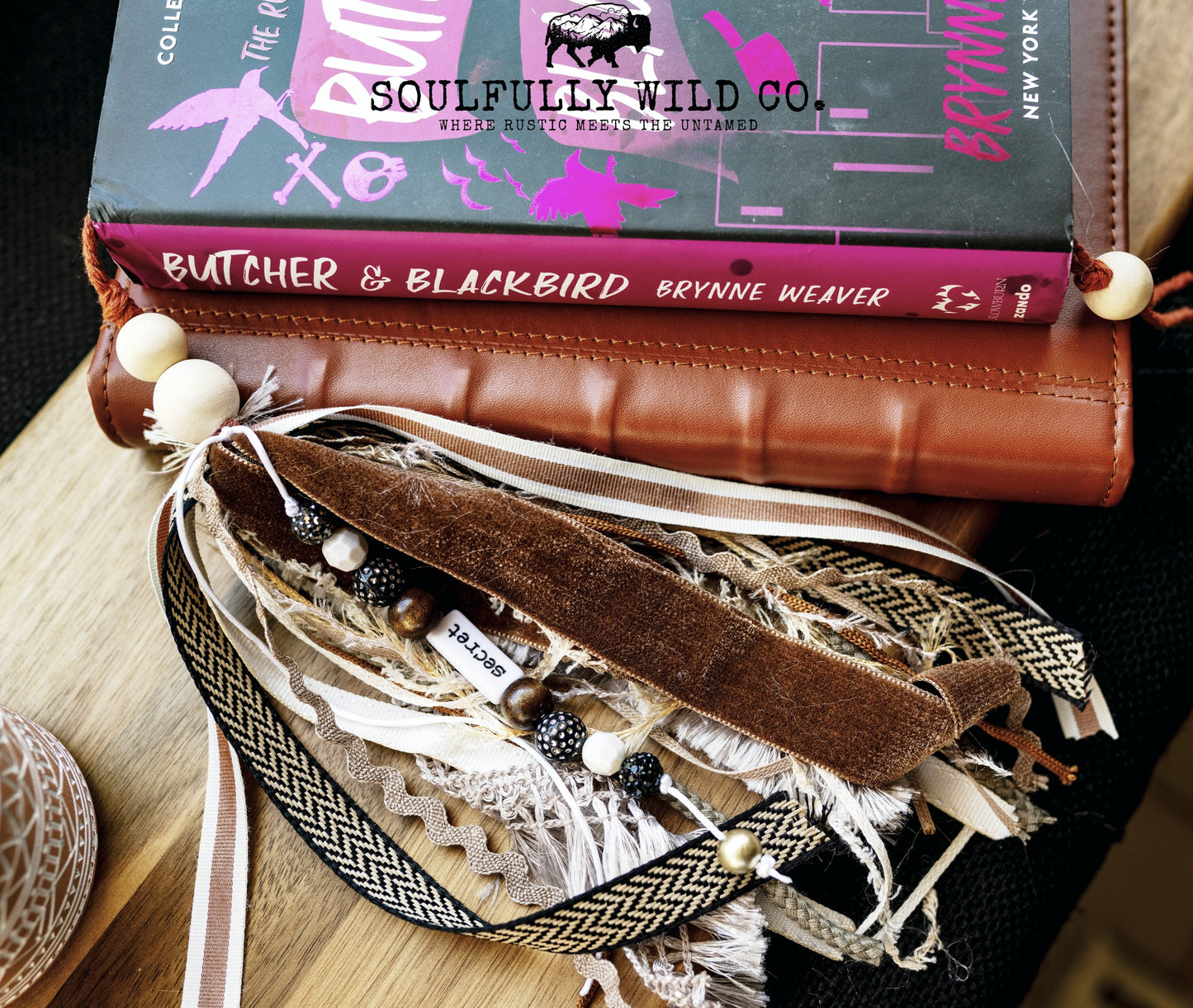 Soulful Bookmark Tassel Boho "Beauty"/"Secret"