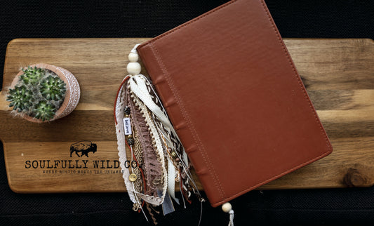 Soulful Bookmark Tassel Boho "Believe"