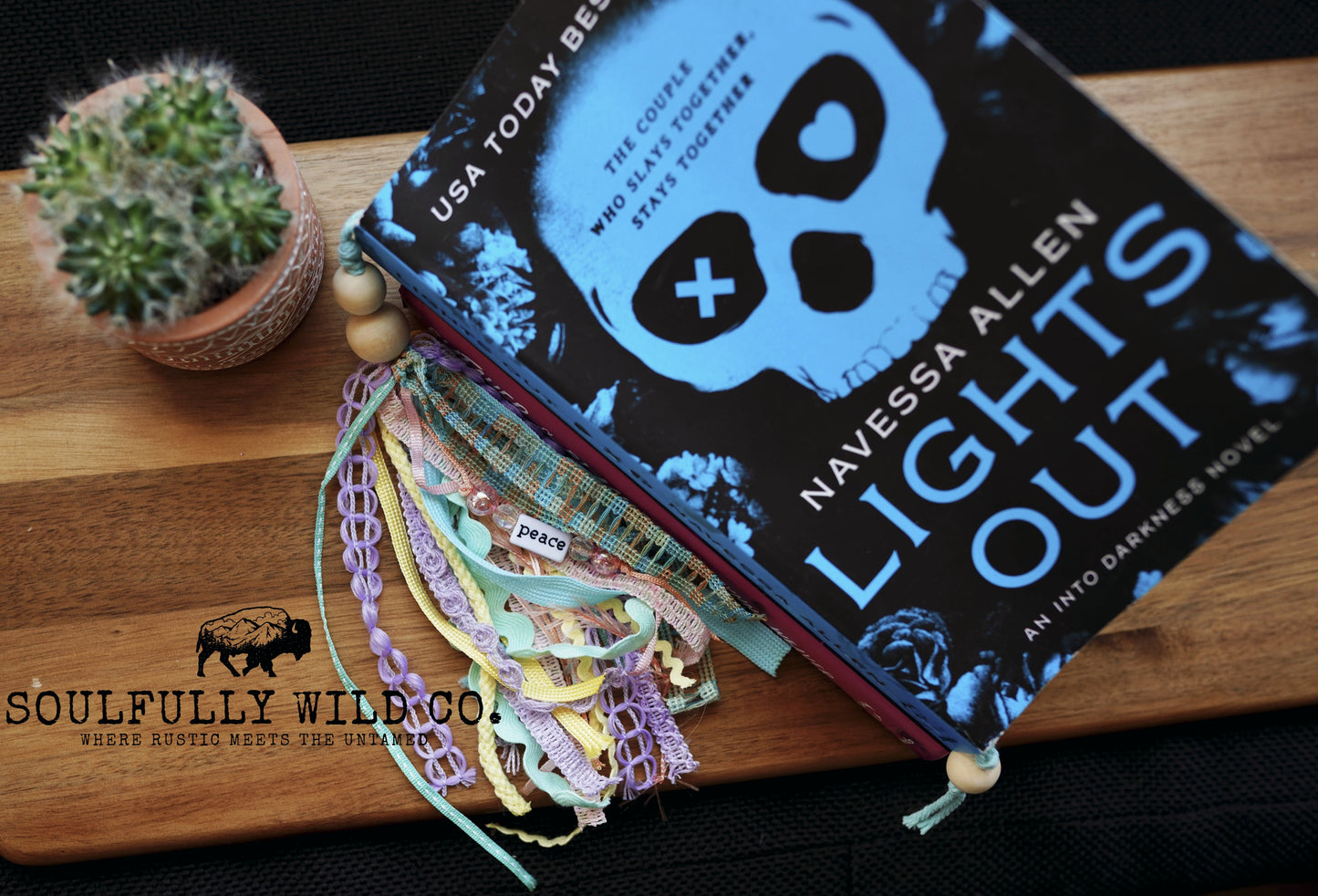 Soulful Bookmark Tassel Unicorn "Peace"