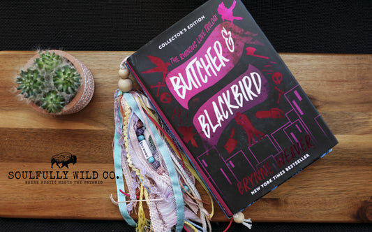 Soulful Bookmark Tassel Unicorn "Forever"