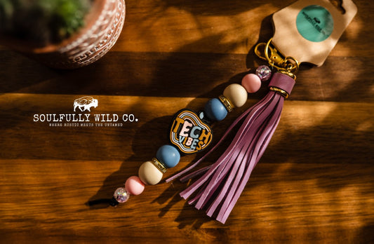 Wild Soul Keychain -  "Teach Vibes"