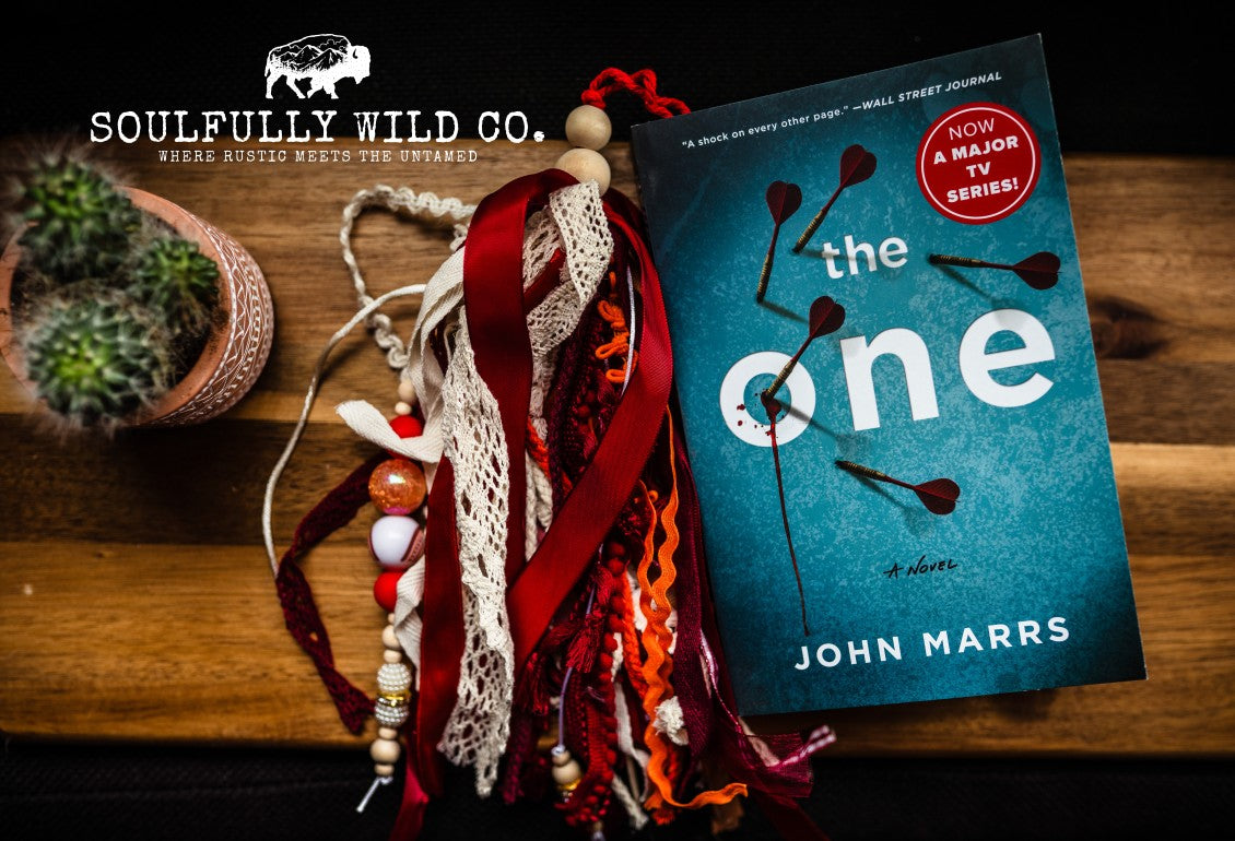 Soulful Bookmark Tassel - Fall (Red, Orange and white)