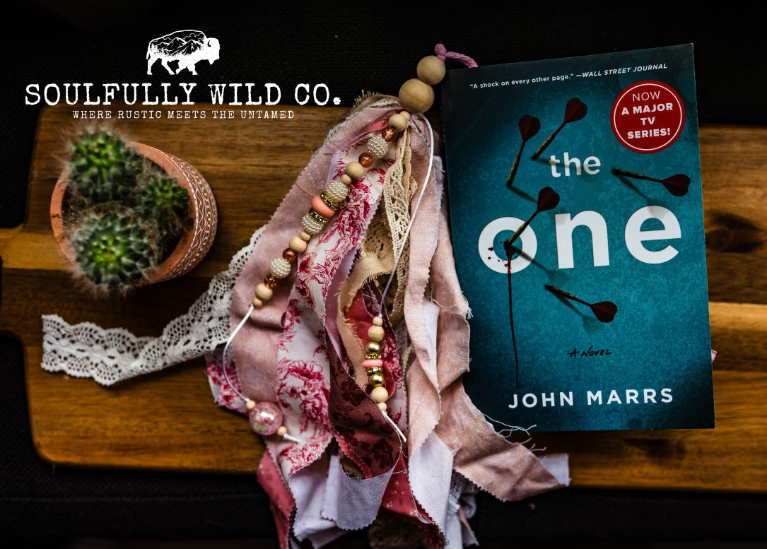 Soulful Bookmark Tassel - Antique Pink and Lace