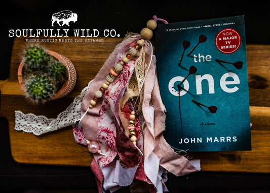 Soulful Bookmark Tassel - Antique Pink and Lace