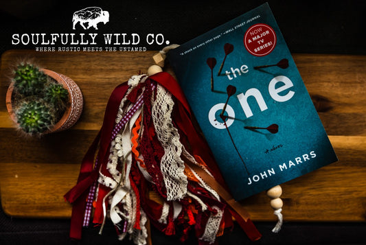 Soulful Bookmark Tassel - Fall: Reds, White, Lace and Orange