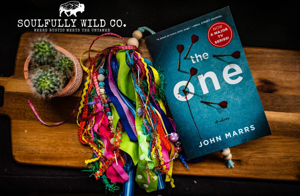 Soulful Bookmark Tassel - Circus Rainbow Yellow, Pink, Blue and Greens "Dream"