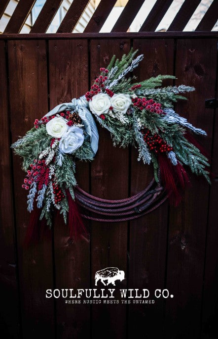 Western Soulful Rope Wreath - Christmas Wreath