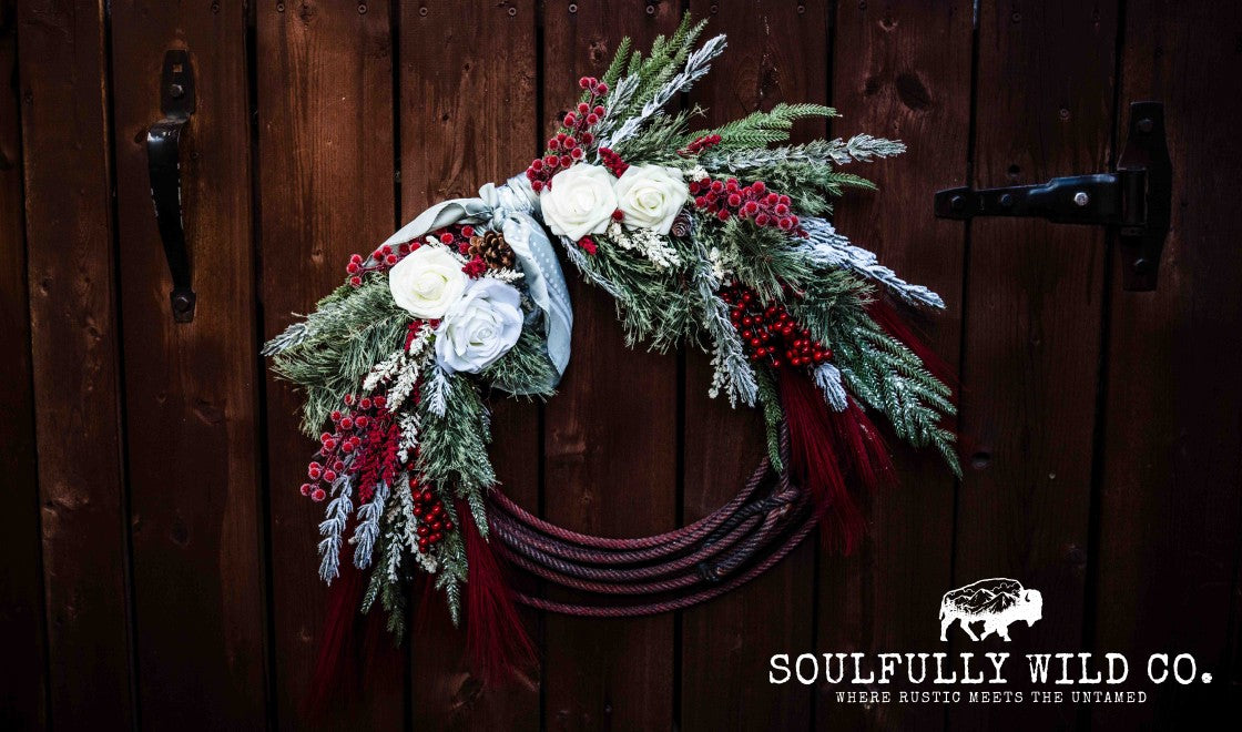 Western Soulful Rope Wreath - Christmas Wreath