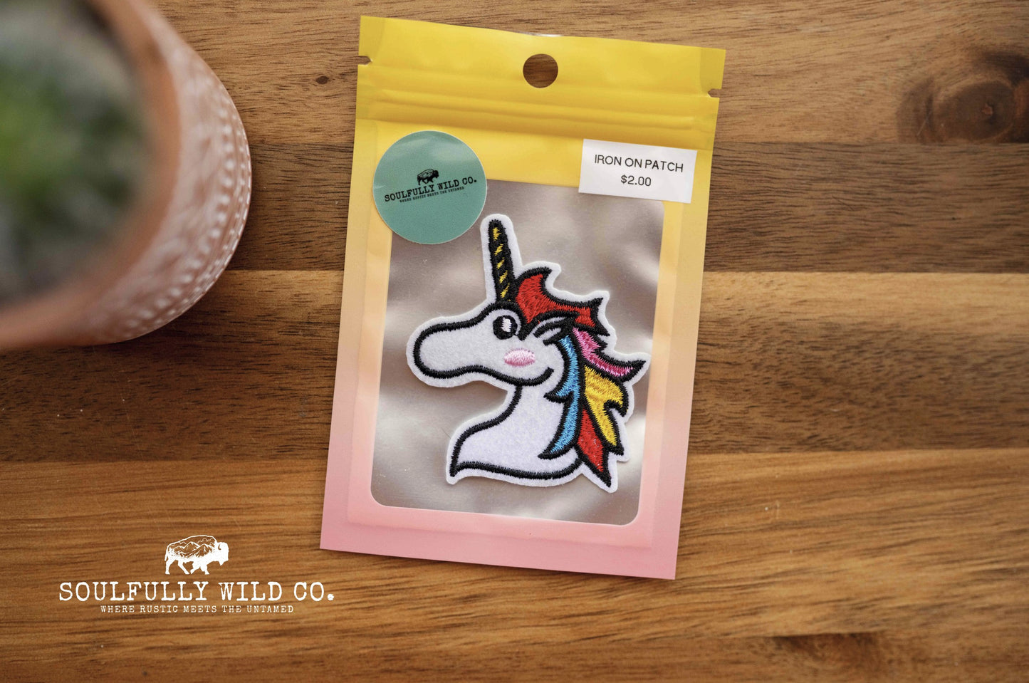 Iron On Patch - Unicorn