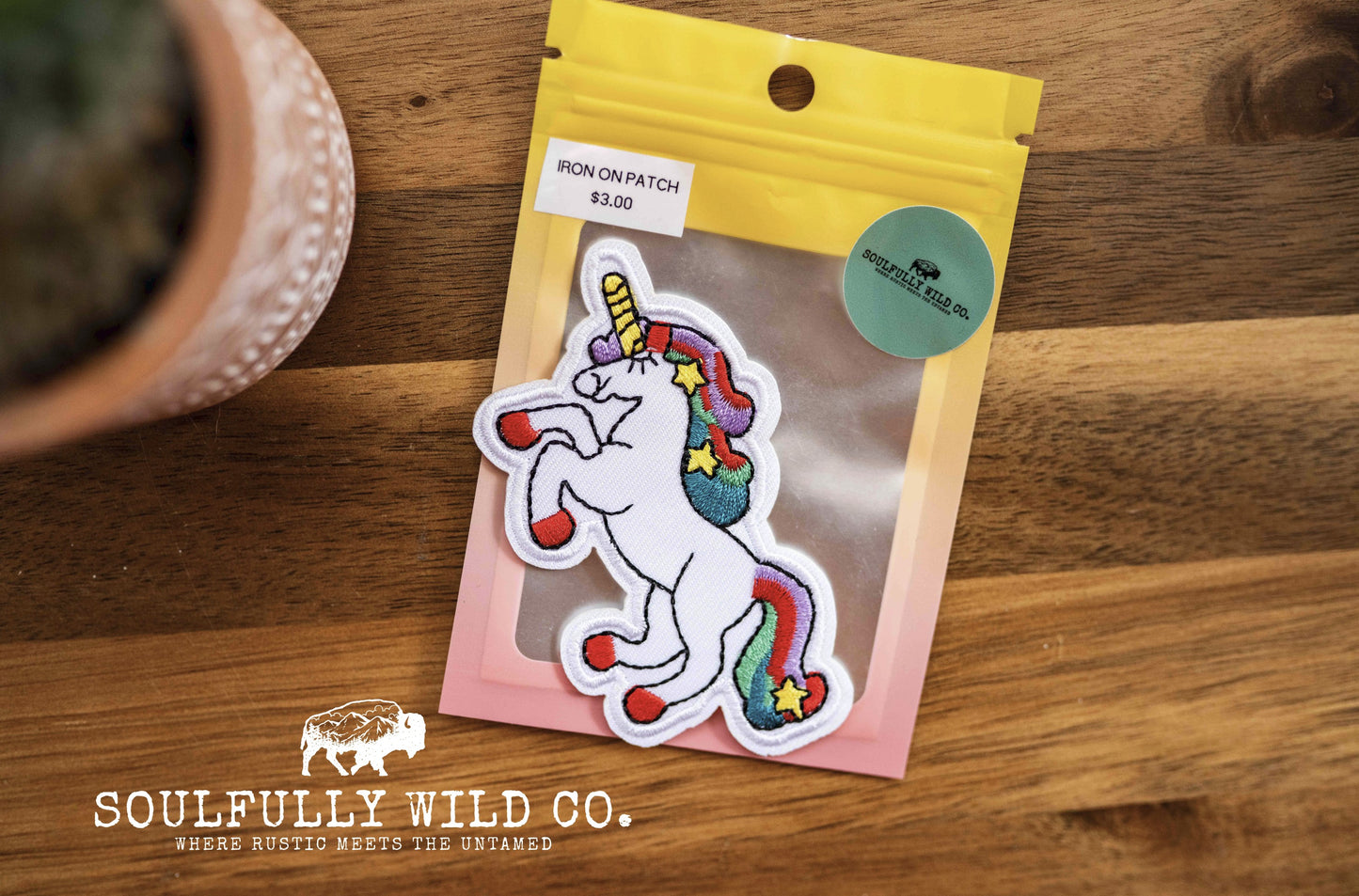 Iron On Patch - Unicorn