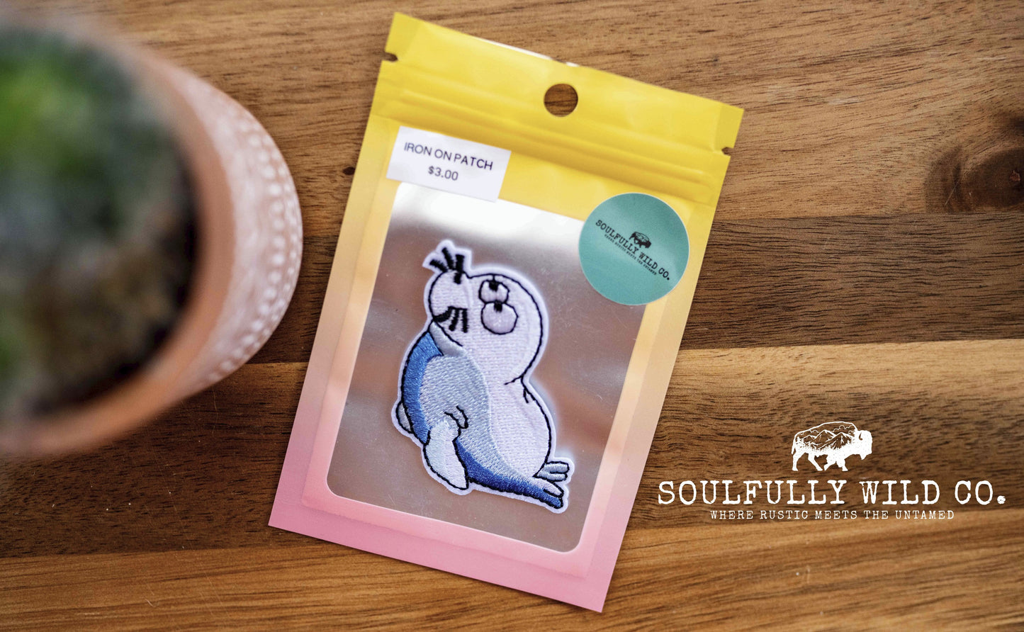 Iron On Patch - Seal