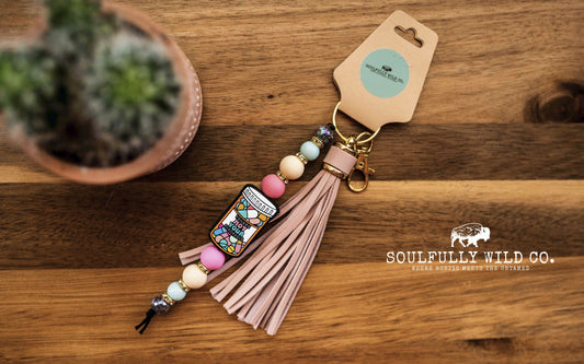Wild Soul Keychain - "You Are NOT Your Diagnosis"
