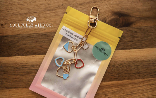 Everyday Charm - Hearts and a White Crown