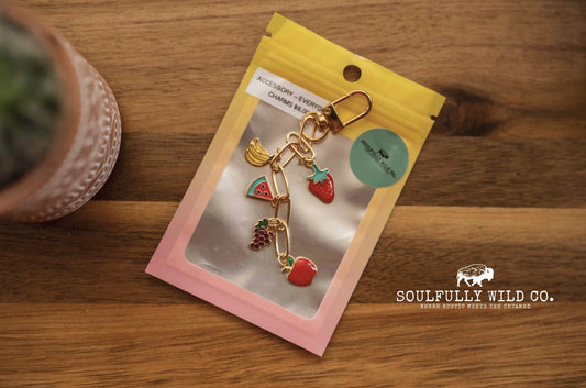 Everyday Charm - Apple, Grapes, Watermelon, Bananas, Strawberry