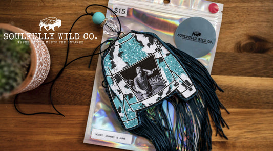 Soulful Air Freshener: Jacket - Morgan Wallen (Scent: Johnny & June)