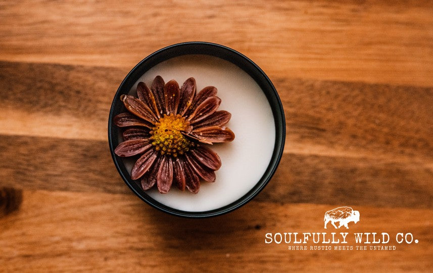 Soulful Handcrafted Soy Candles - Brown (Scent: Vanilla)