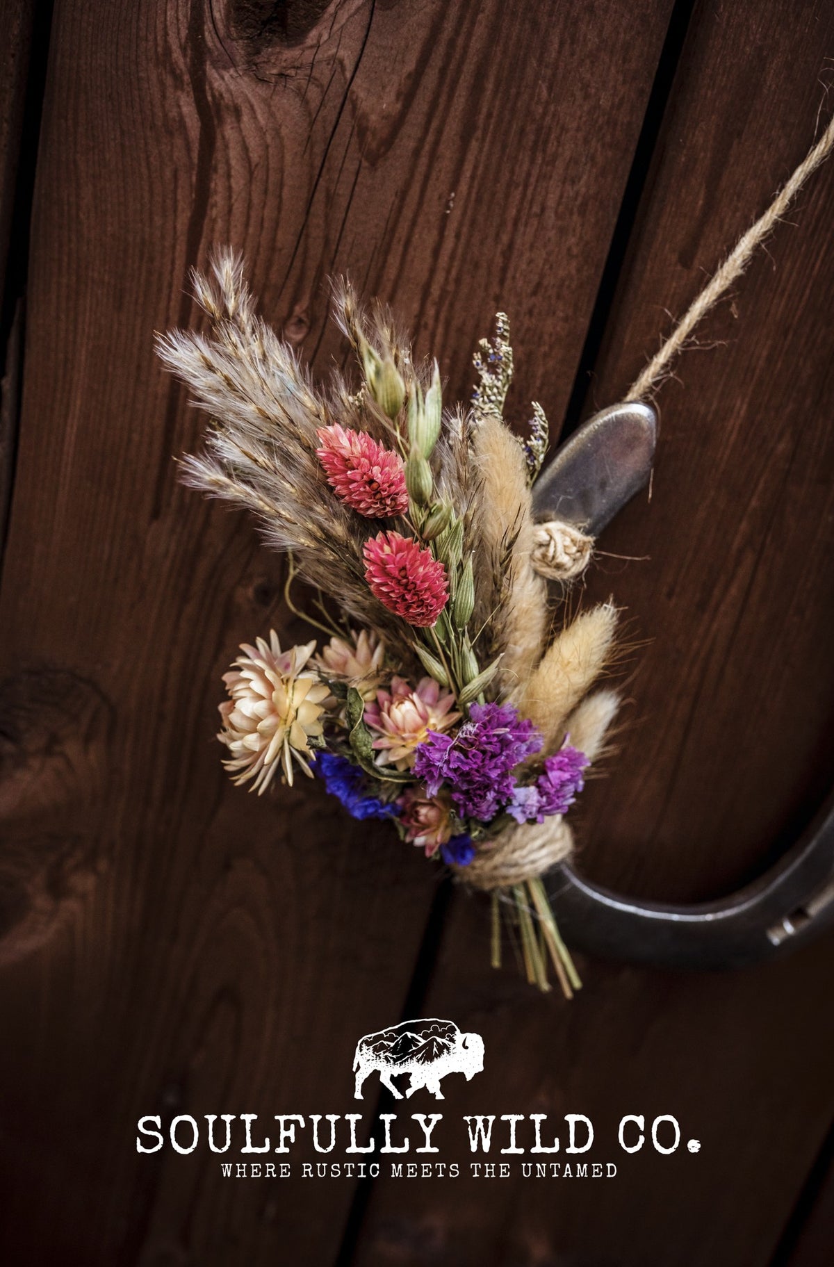 Horseshoe Floral "Wild Prairie Belle"