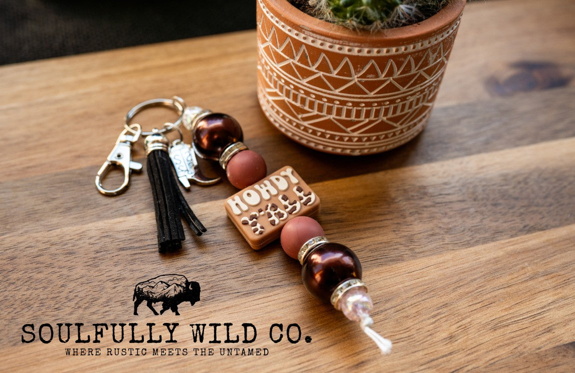 Wild Soul Keychain - Howdy Yall