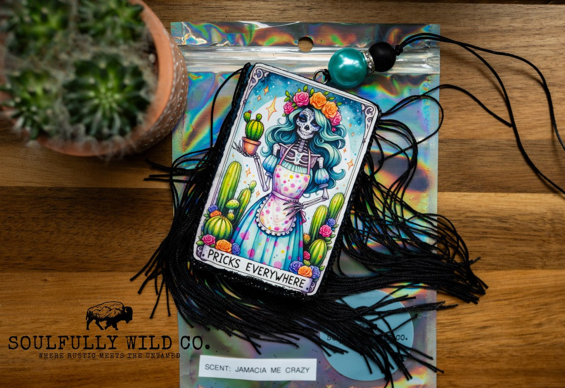 Soulful Air Fresheners:  "Pricks Everywhere" Tarot