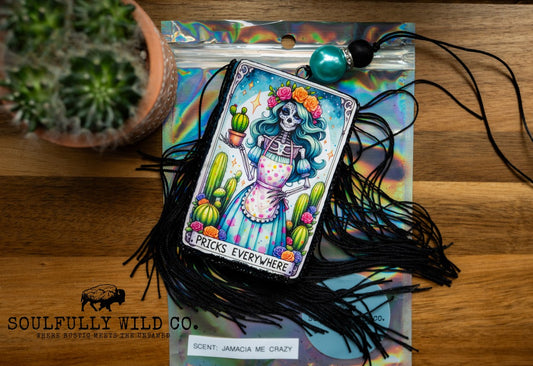 Soulful Air Fresheners:  "Pricks Everywhere" Tarot