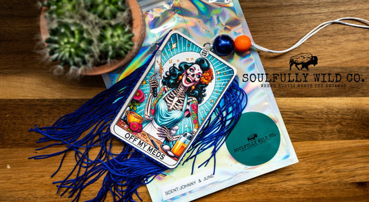 Soulful Air Fresheners: "Off my Meds" Scent: Johnny & June