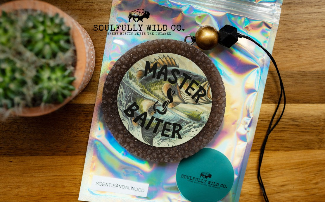 Soulful Air Fresheners: "Master Baiter (Fishing)" (Discounted)
